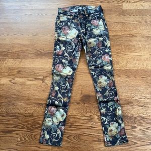 7 for all man kind Floral jeggings